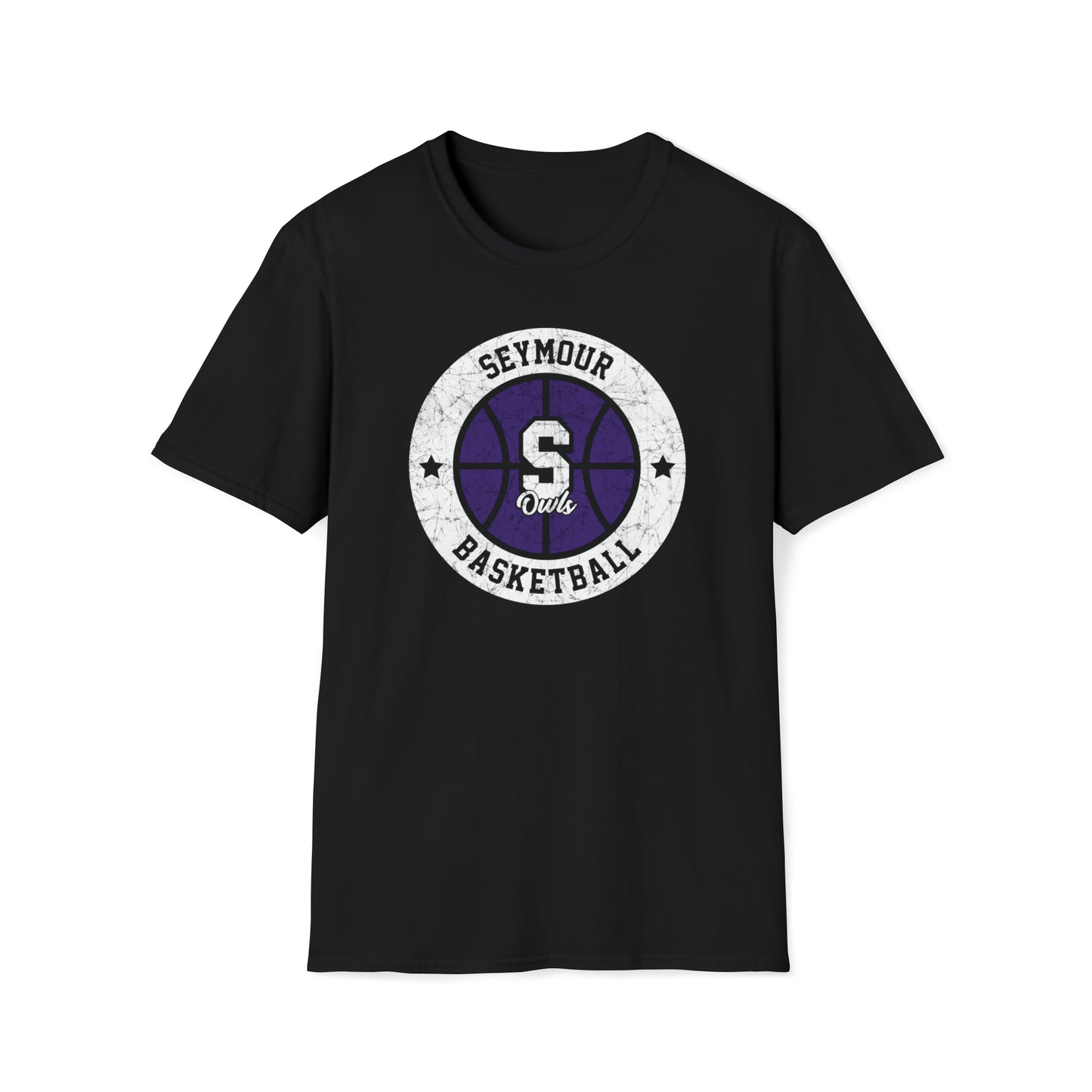 Vintage Seymour Basketball Unisex Softstyle T-Shirt