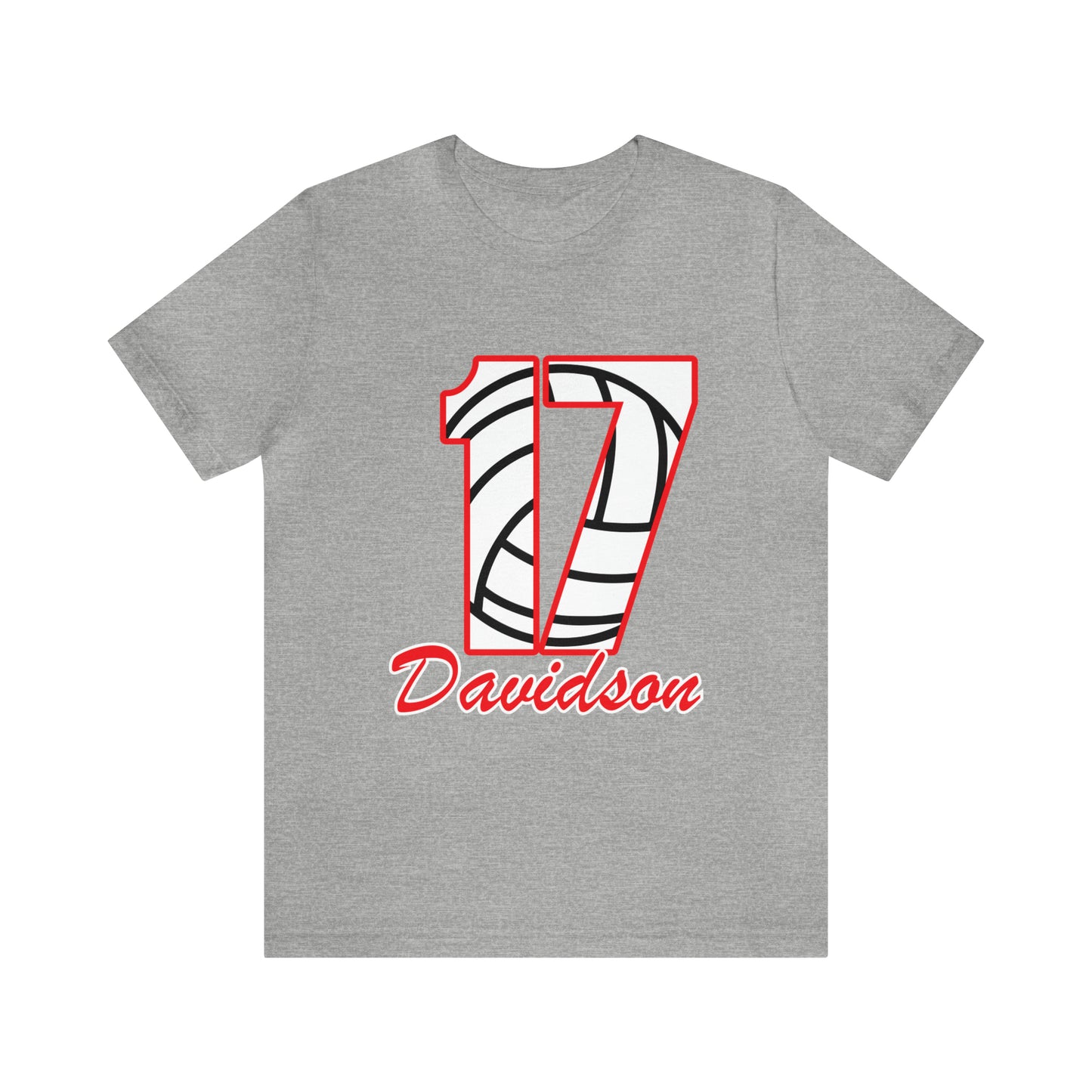 PERSONALIZED - Volleyball Name/Number Short Sleeve Tee