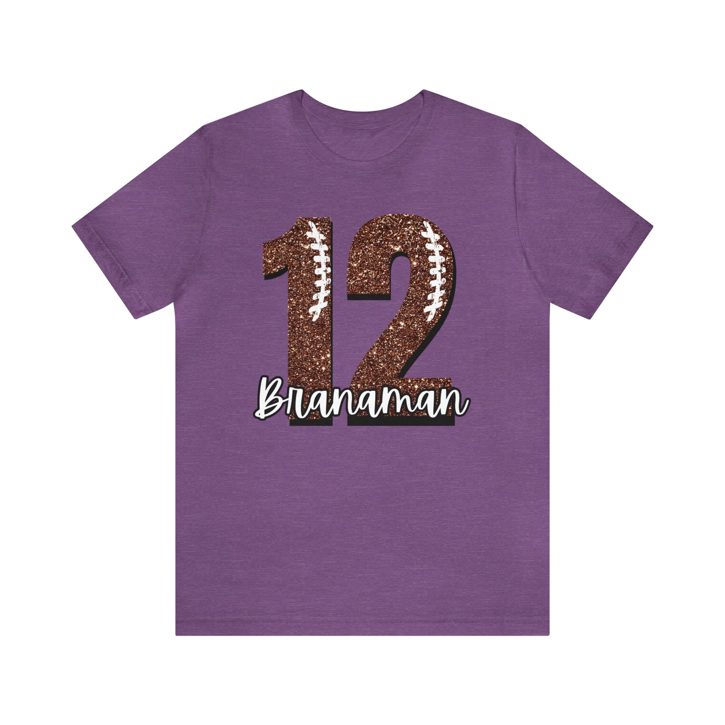 PERSONALIZED - Football Name/Number Short Sleeve Tee