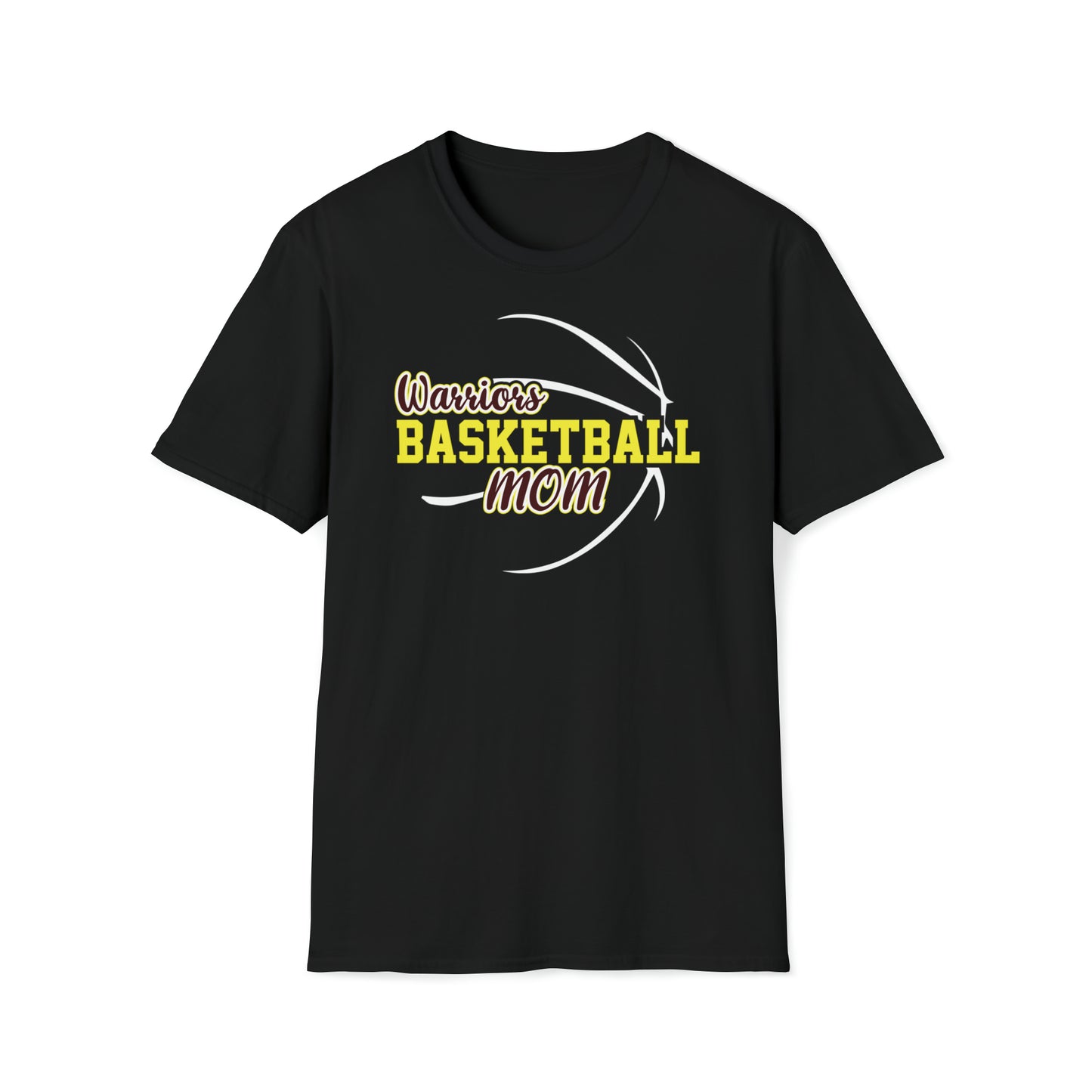 Warriors Basketball Mom Unisex Softstyle T-Shirt