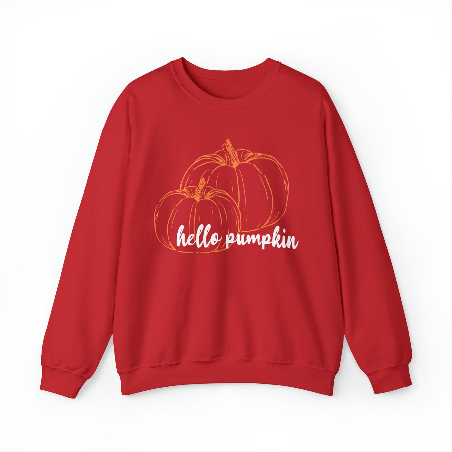 Hello Pumpkin Crewneck Sweatshirt (Season)