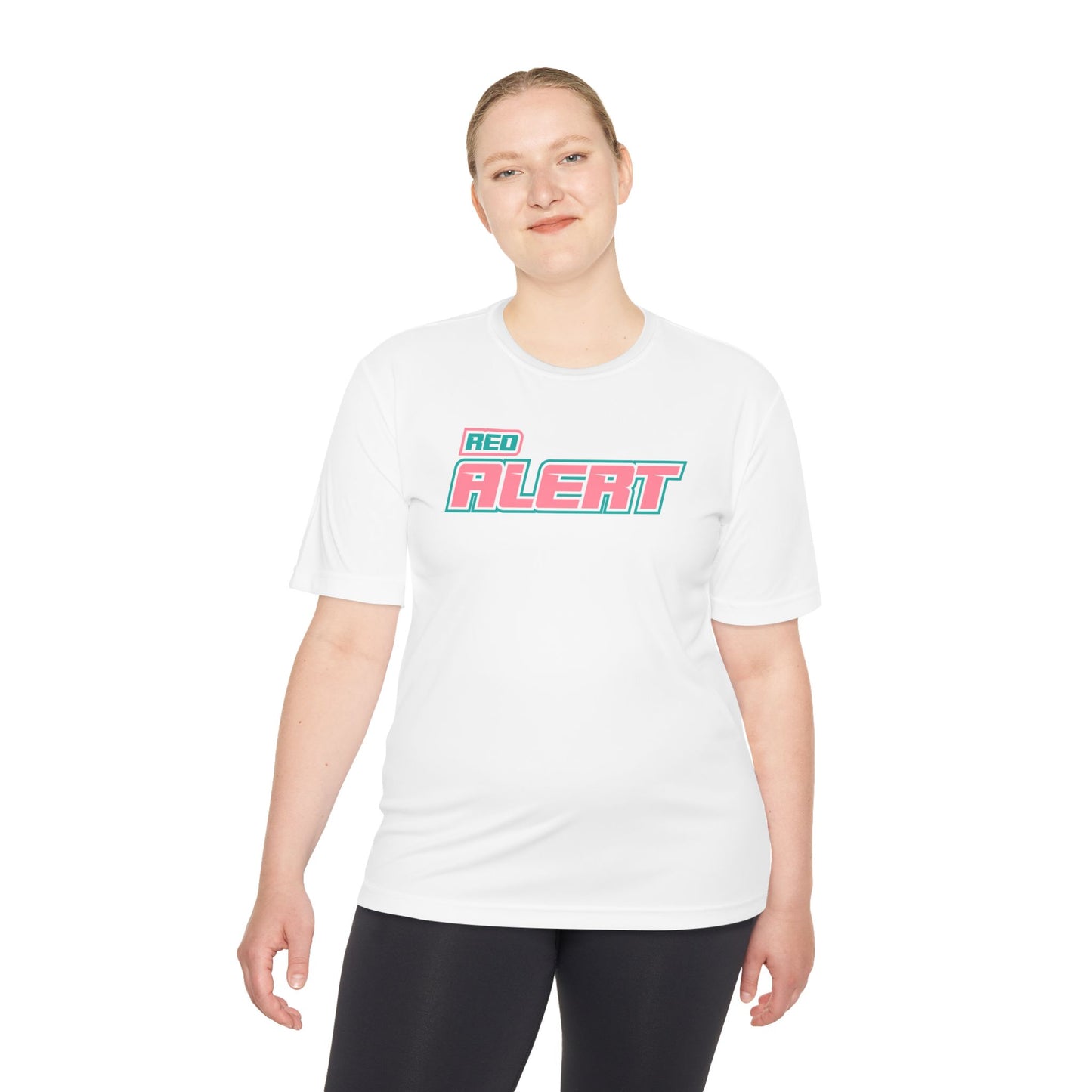 Red Alert - Pink Logo 2026 Unisex Moisture Wicking Tee