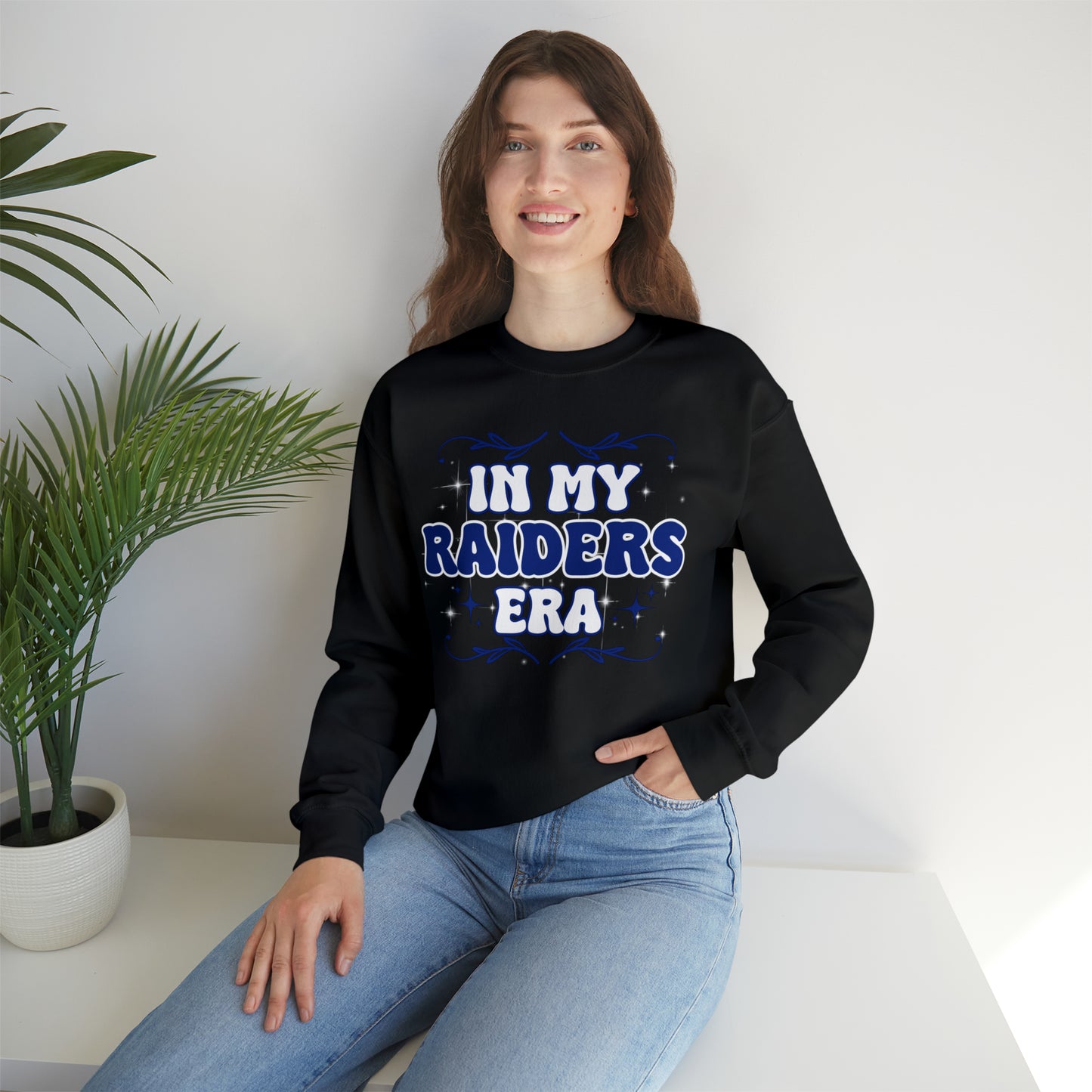 Raiders Era Unisex Heavy Blend™ Crewneck Sweatshirt