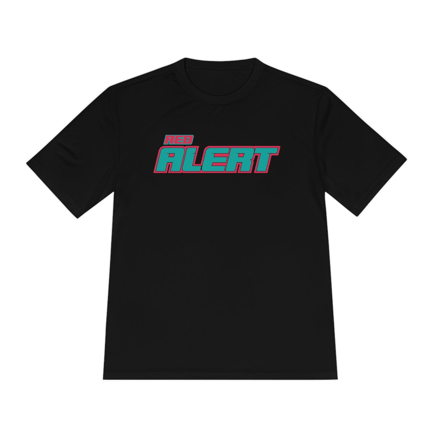 Red Alert - Block Unisex Moisture Wicking Tee