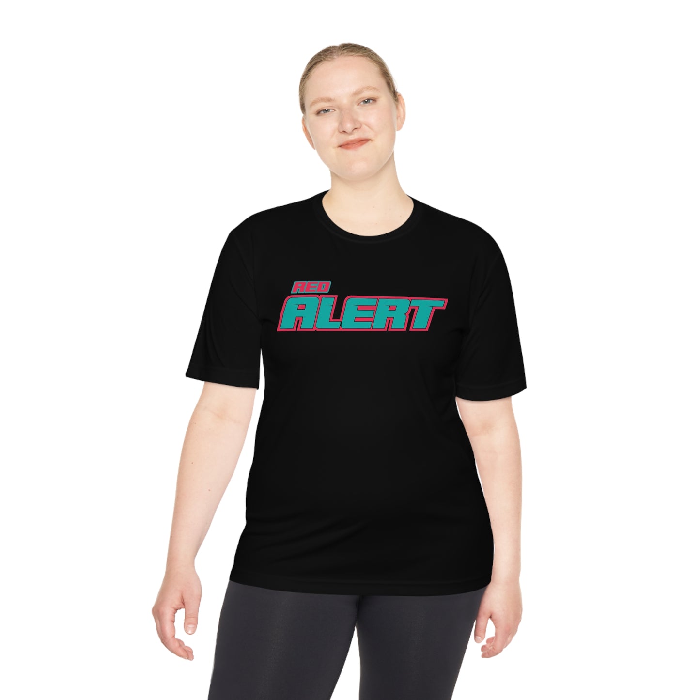 Red Alert - Block Unisex Moisture Wicking Tee