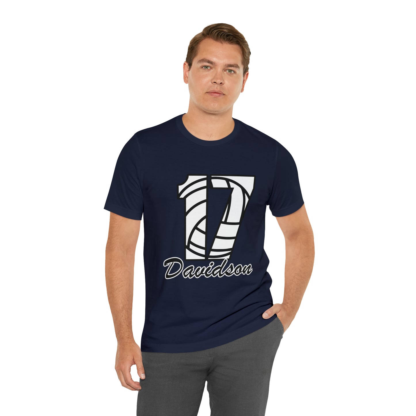 PERSONALIZED - Volleyball Name/Number Short Sleeve Tee