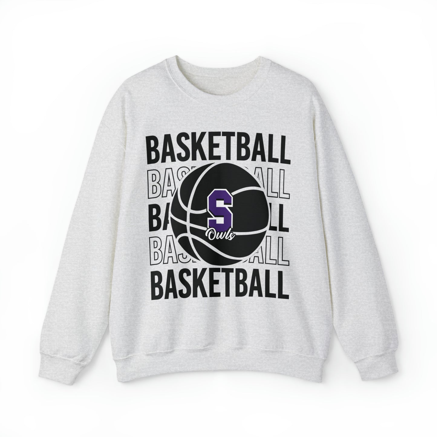 Seymour Owls Basketball Crewneck Sweatshirt