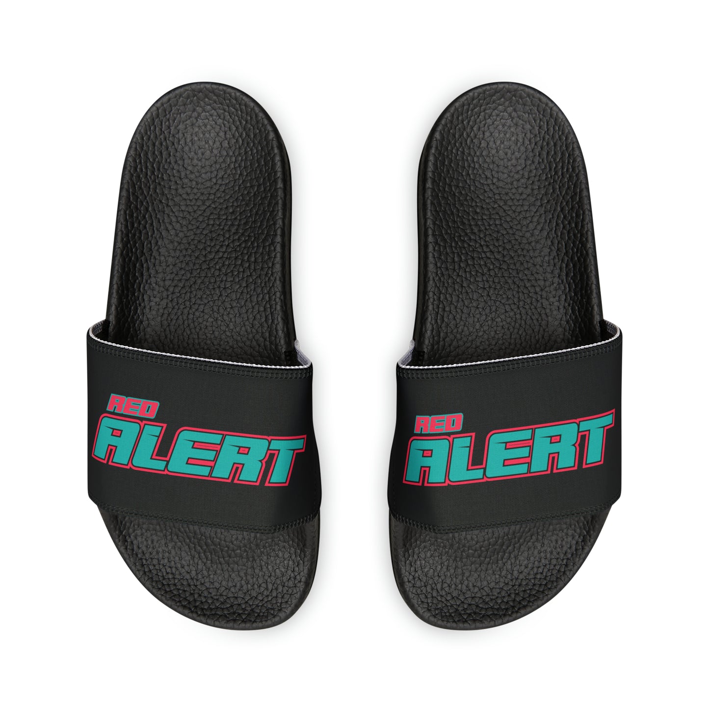Red Alert - Women's PU Slide Sandals
