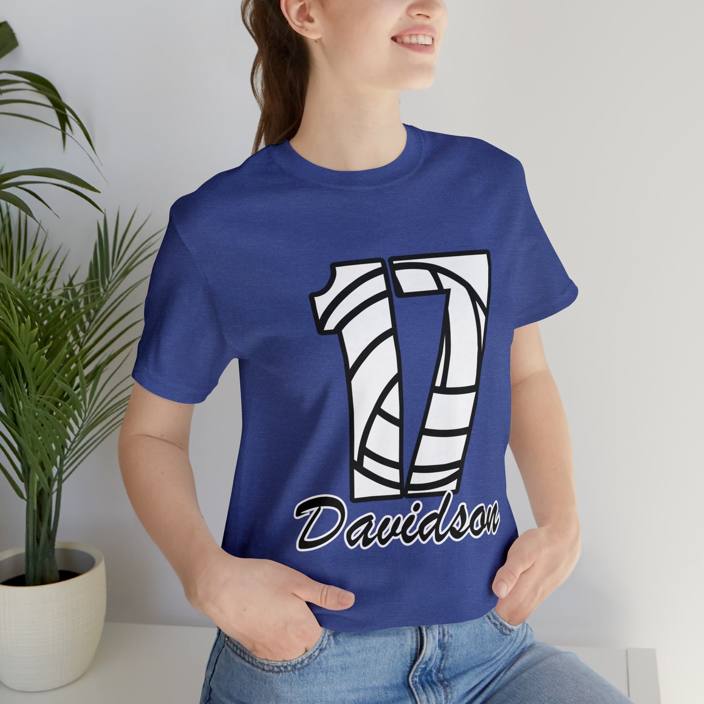 PERSONALIZED - Volleyball Name/Number Short Sleeve Tee