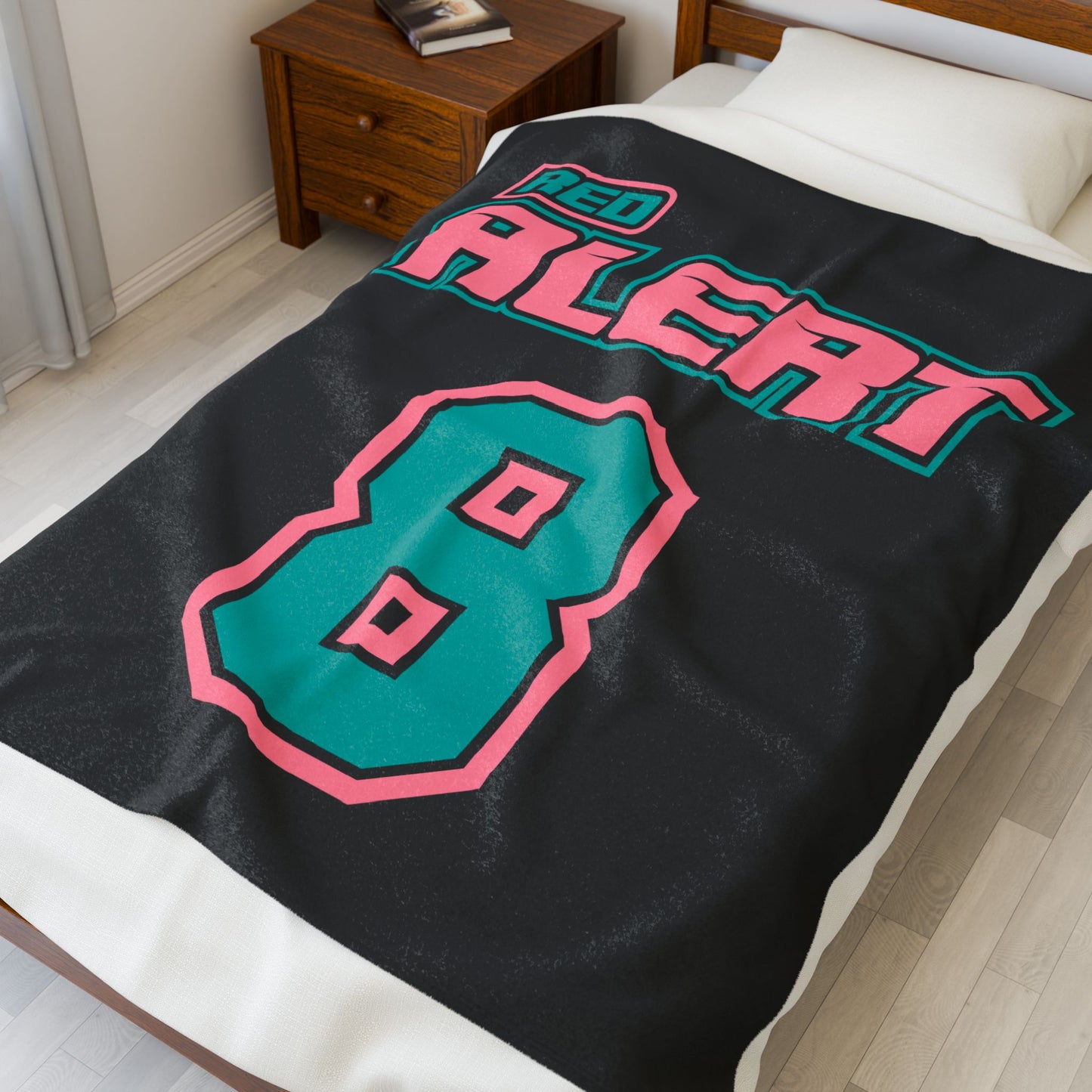 PERSONALIZED - Red Alert 2026 Velveteen Plush Blanket