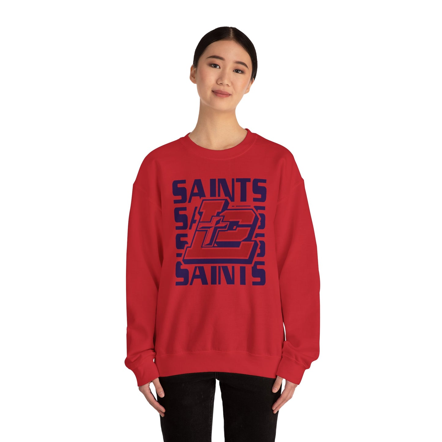 Saints Repeat Unisex Heavy Blend™ Crewneck Sweatshirt