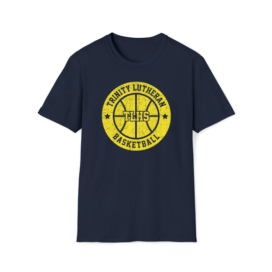 Vintage Trinity Lutheran Basketball Unisex Softstyle T-Shirt