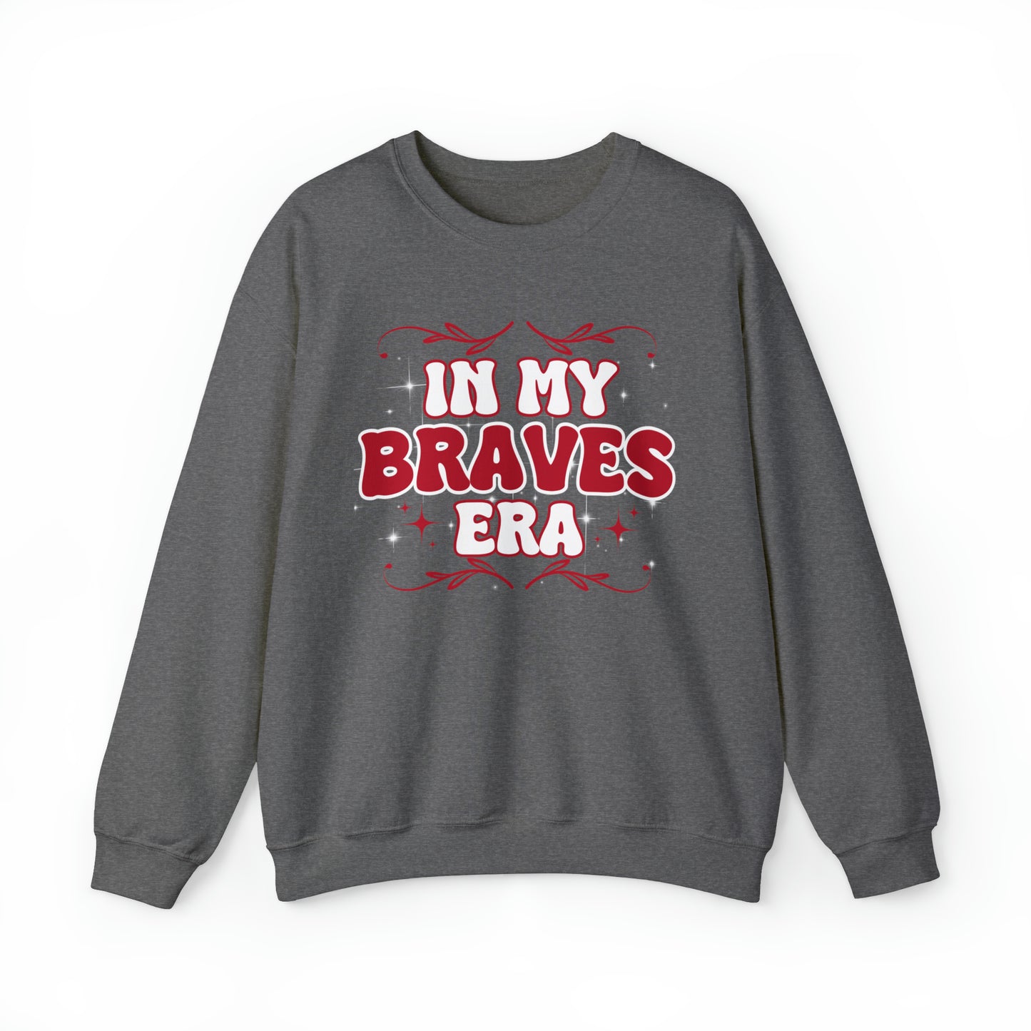 Braves Era Unisex Heavy Blend™ Crewneck Sweatshirt