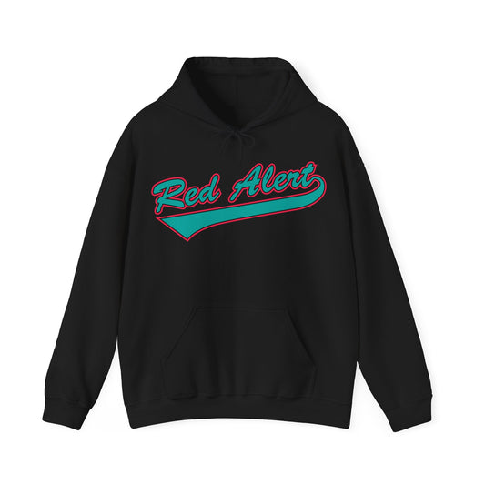 Red Alert Swoosh Unisex Heavy Blend™ Hooded Sweatshirt