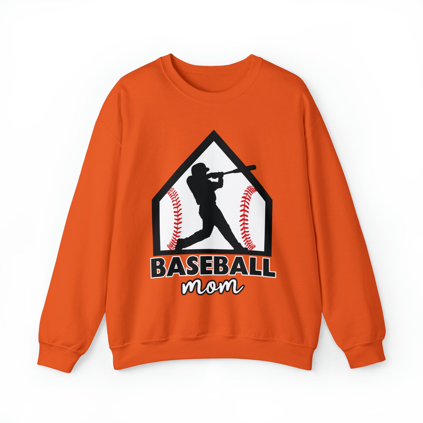 Baseball Mom Crewneck Sweatshirt