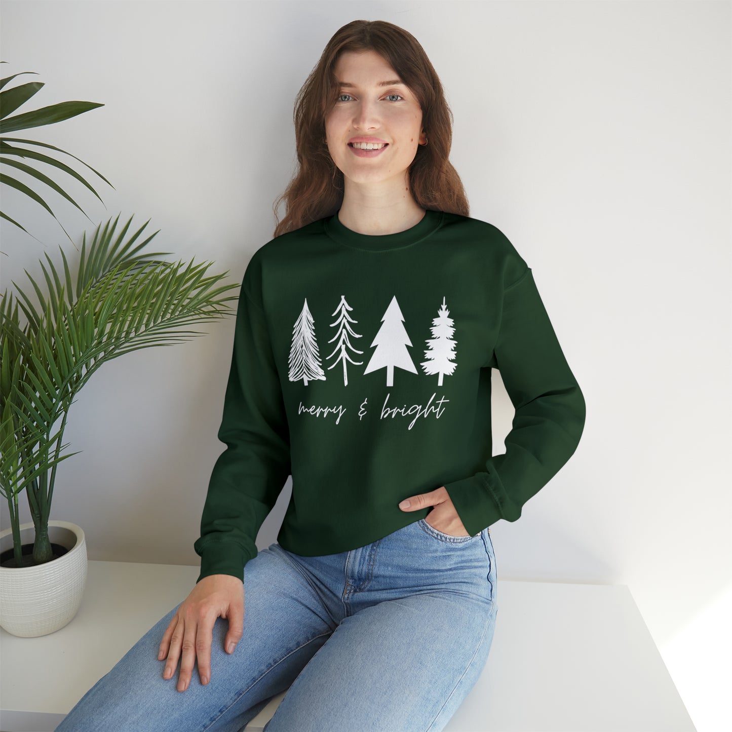 Merry & Bright Crewneck Sweatshirt (Season)
