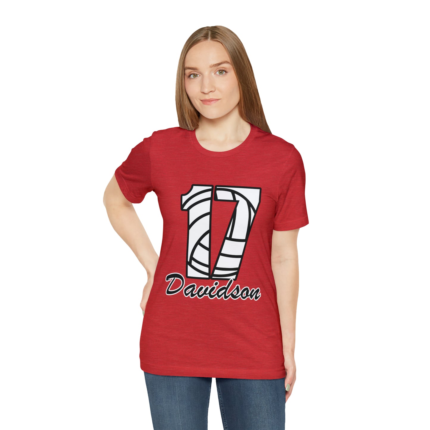 PERSONALIZED - Volleyball Name/Number Short Sleeve Tee