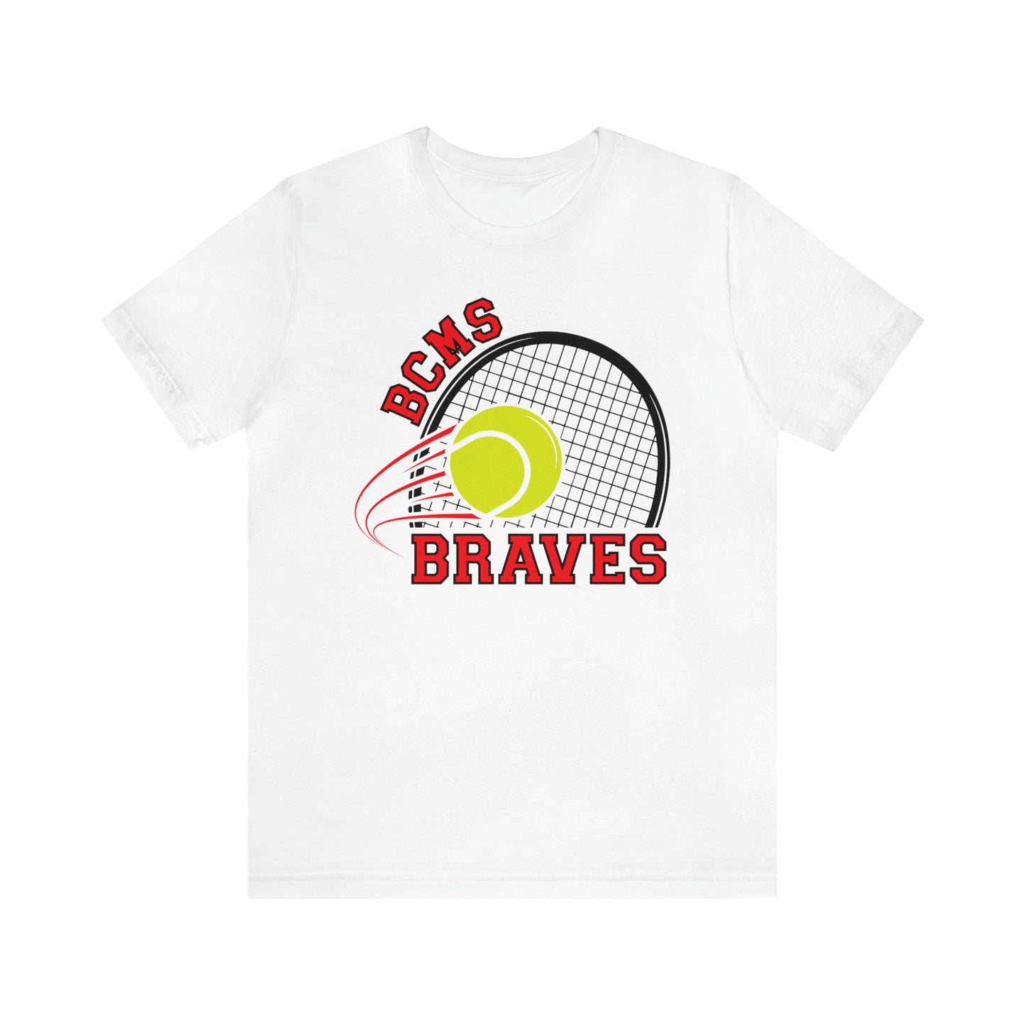 BCMS BRAVES Tennis Jersey Short Sleeve Tee