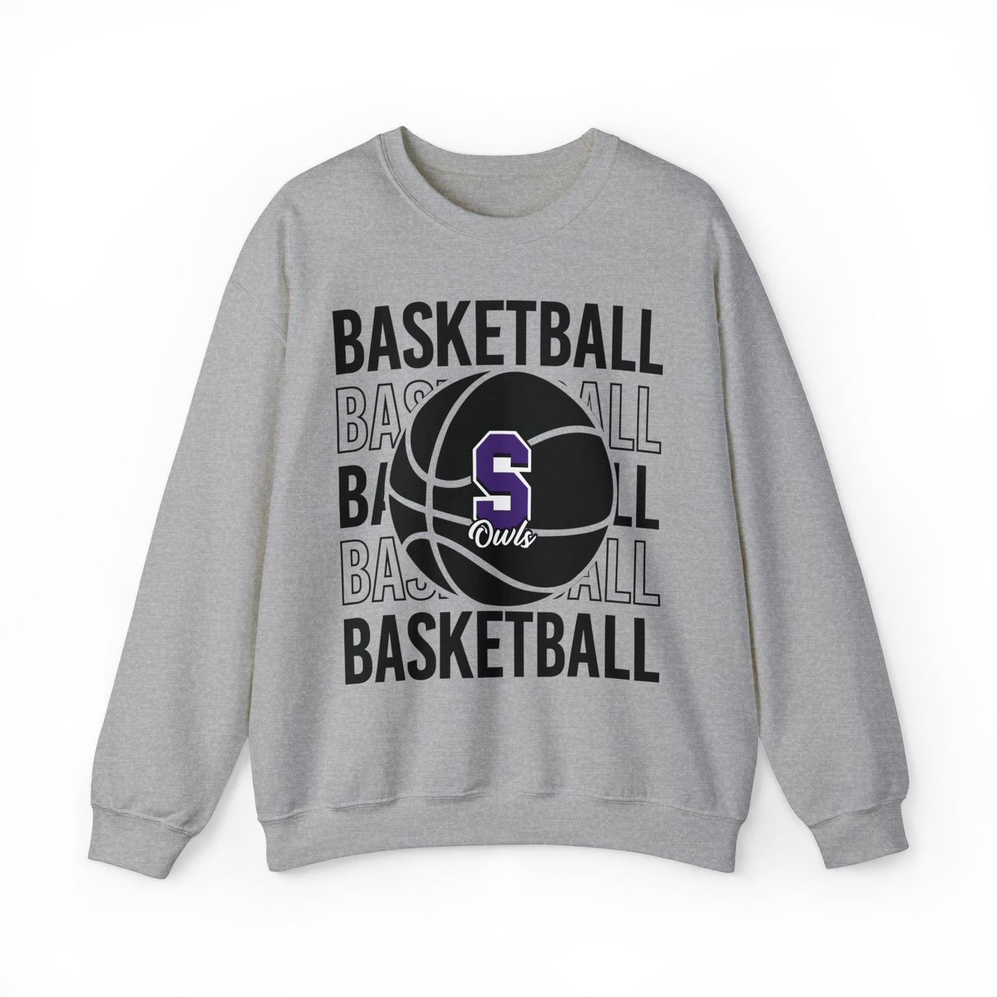 Seymour Owls Basketball Crewneck Sweatshirt