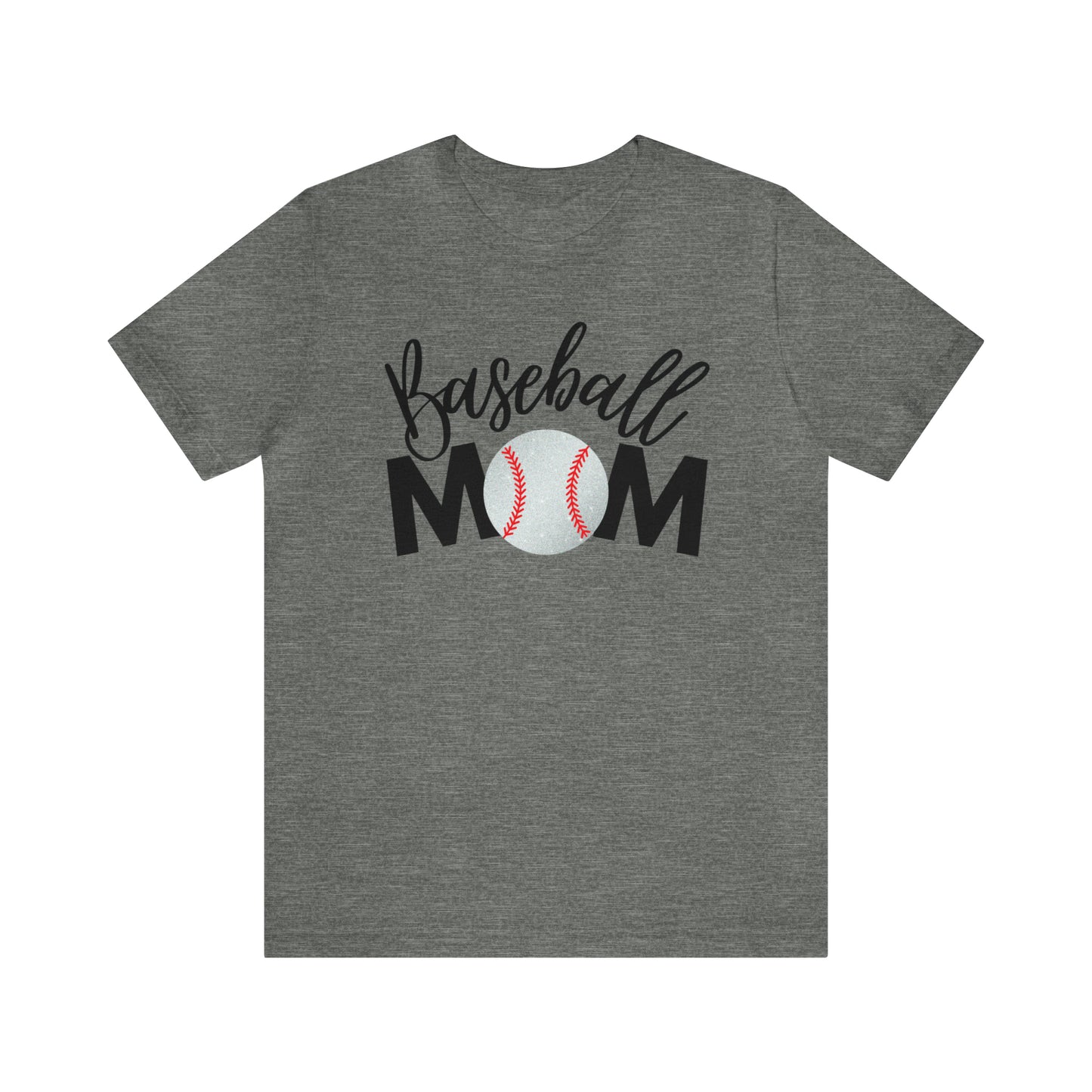 Baseball Mom Shimmer Short Sleeve Tee