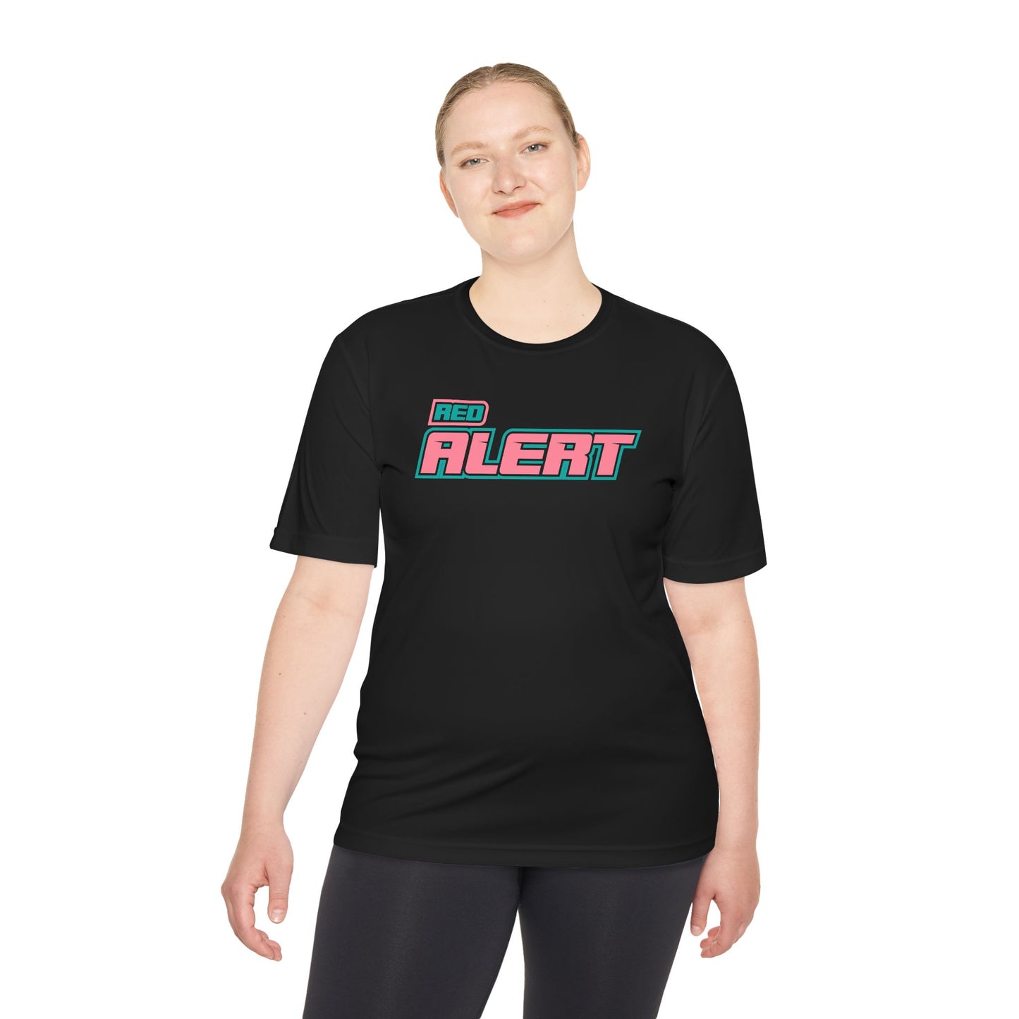 Red Alert - Pink Logo 2026 Unisex Moisture Wicking Tee
