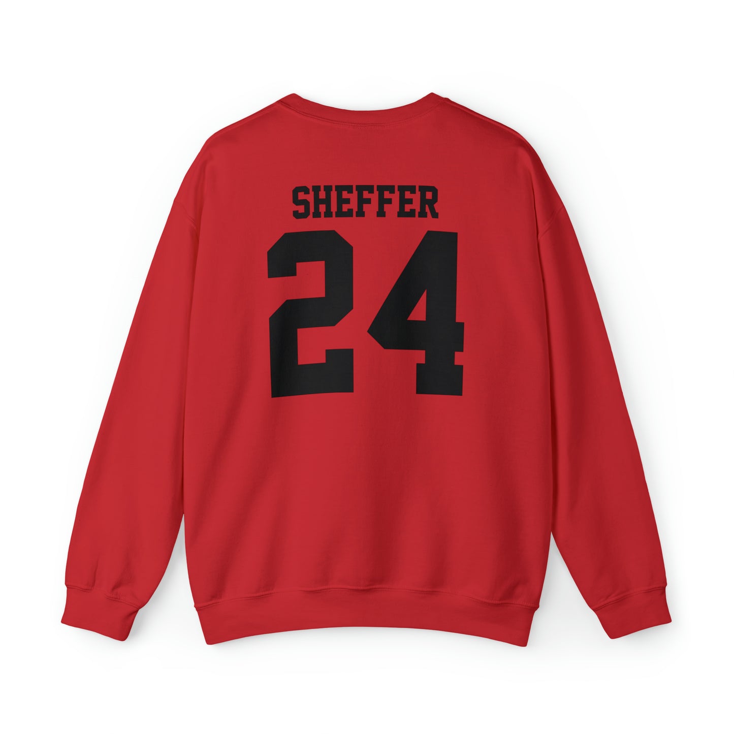 PERSONALIZED - Braves Basketball Mom Unisex Heavy Blend™ Crewneck Sweatshirt