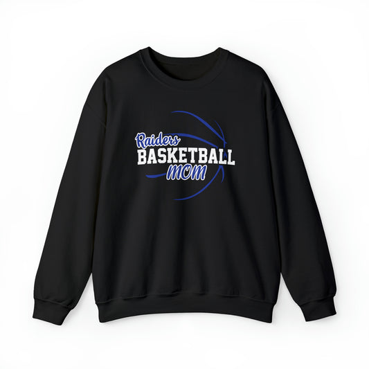 Raiders Basketball Mom Unisex Heavy Blend™ Crewneck Sweatshirt