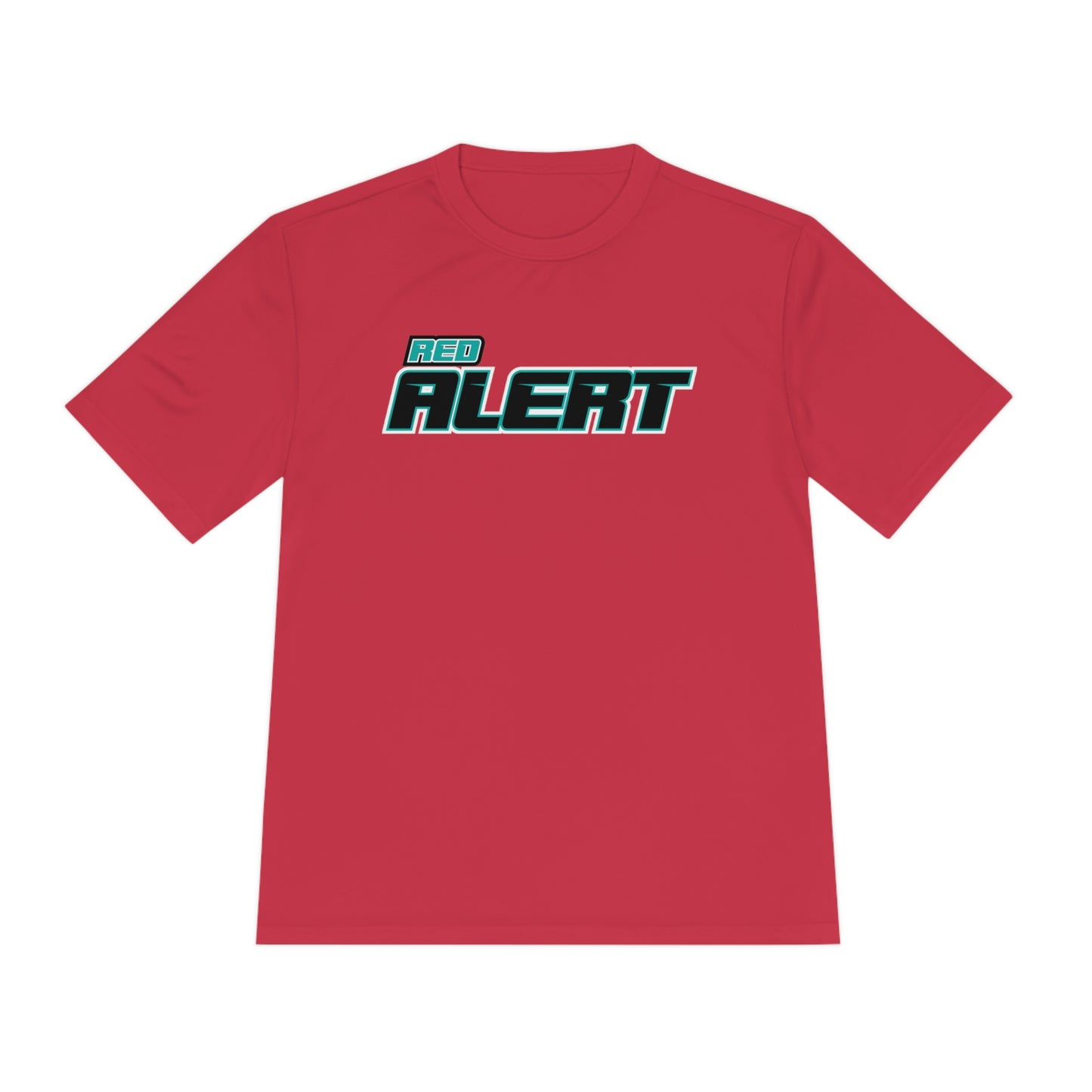 Red Alert - Block Unisex Moisture Wicking Tee