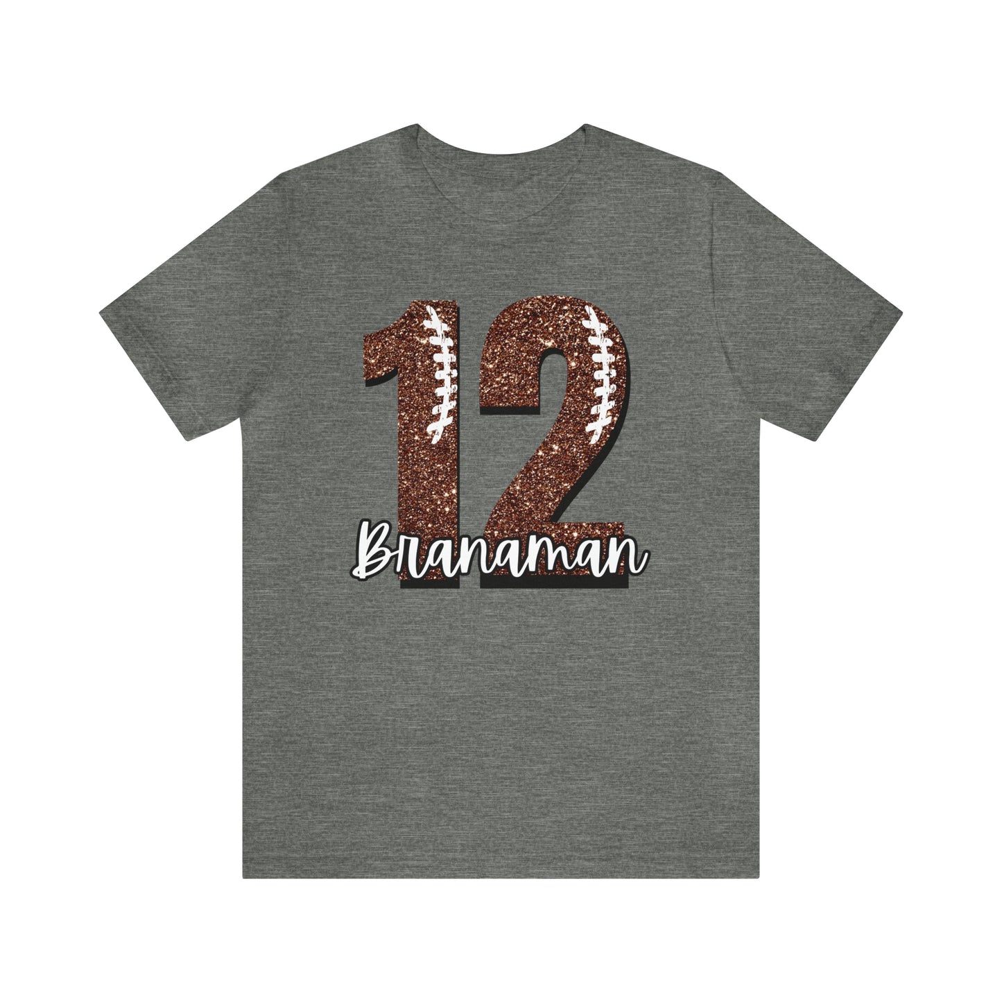 PERSONALIZED - Football Name/Number Short Sleeve Tee