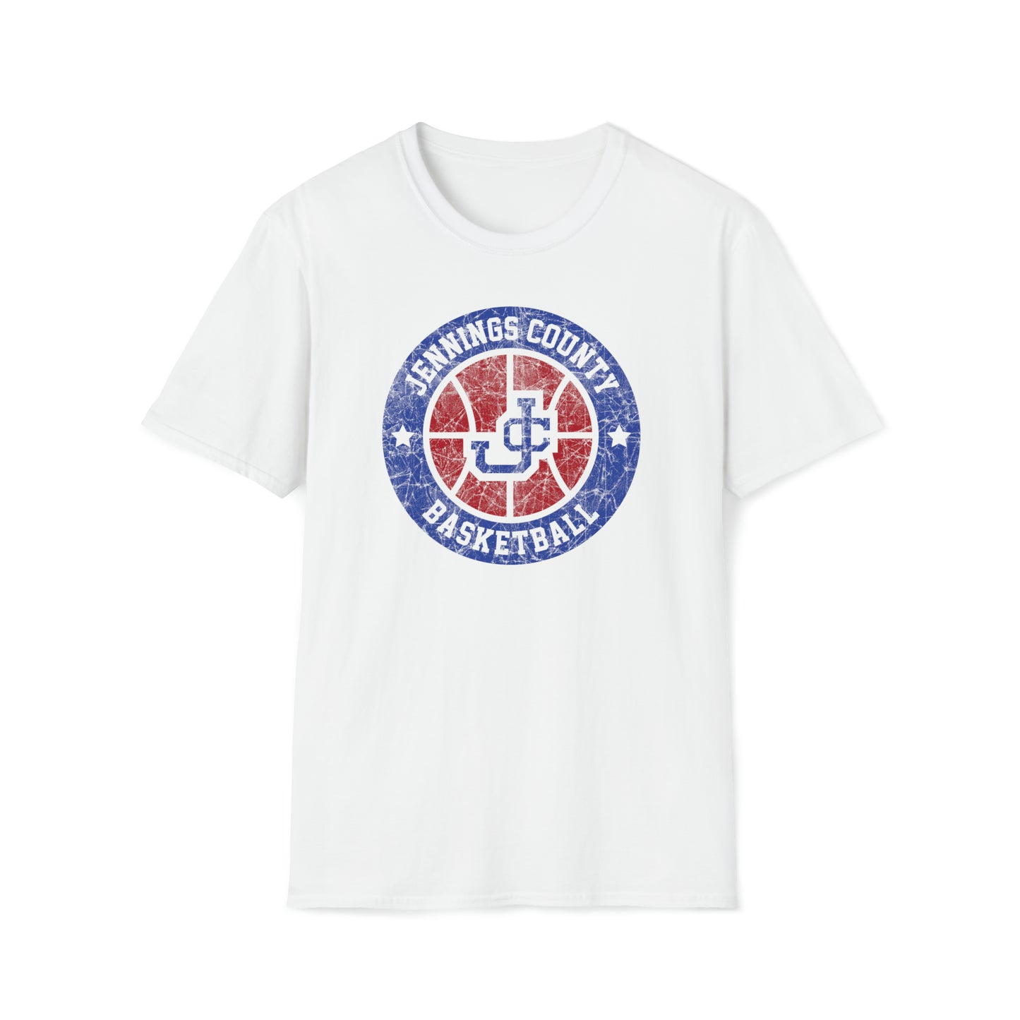 Vintage Jennings Co Basketball Unisex Softstyle T-Shirt