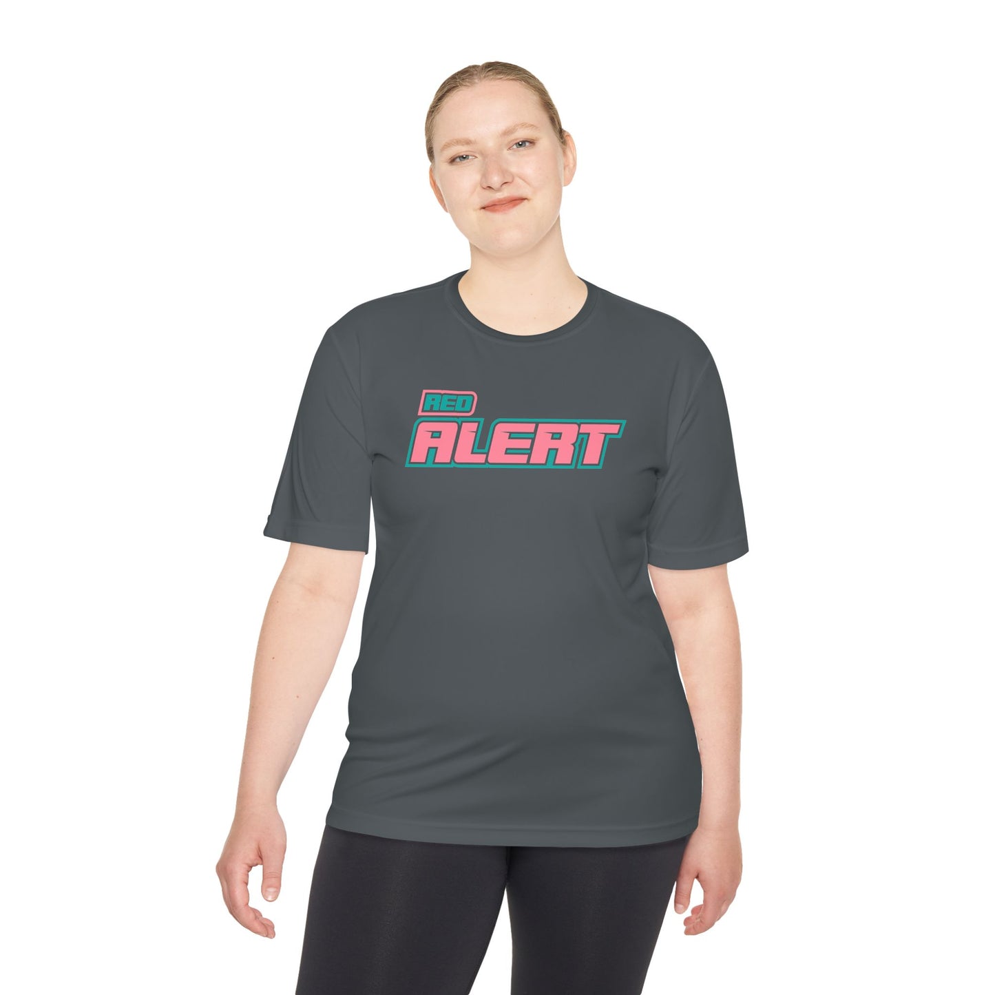Red Alert - Pink Logo 2026 Unisex Moisture Wicking Tee