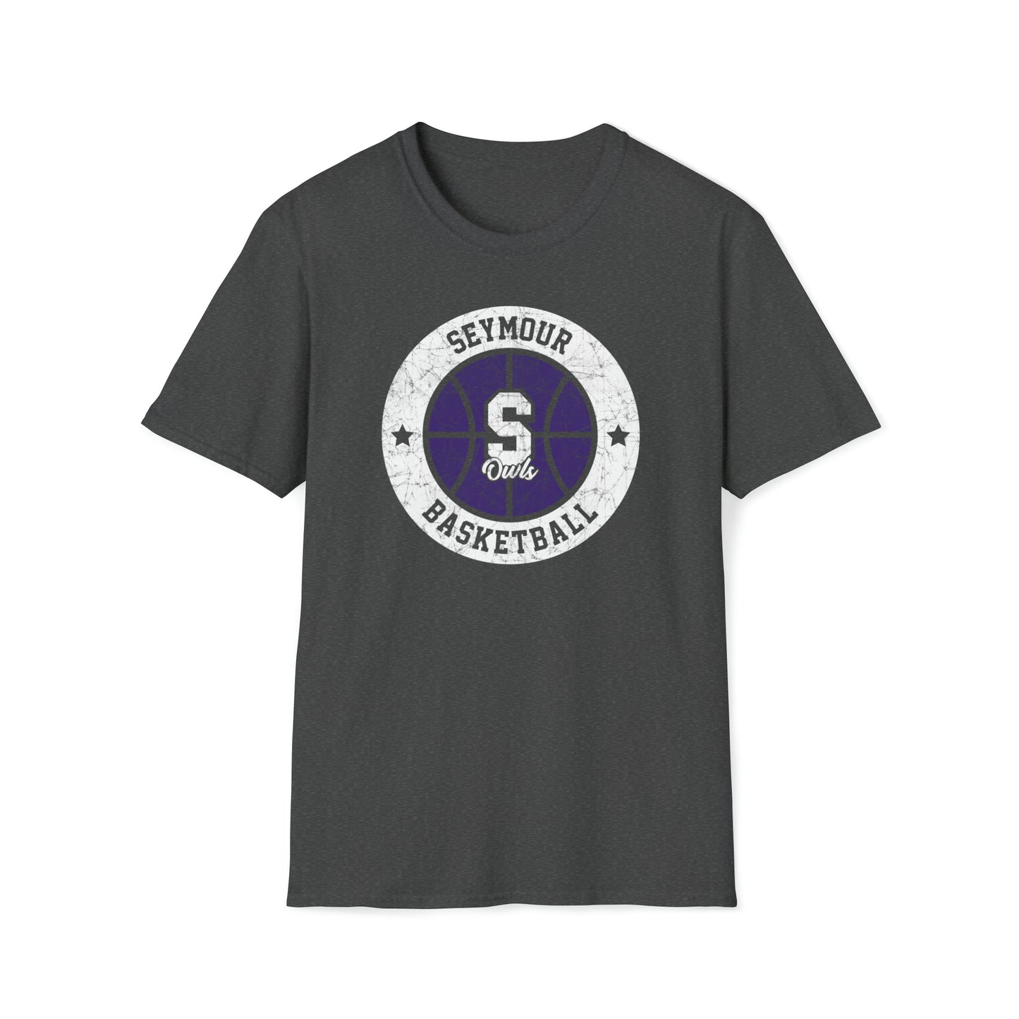 Vintage Seymour Basketball Unisex Softstyle T-Shirt