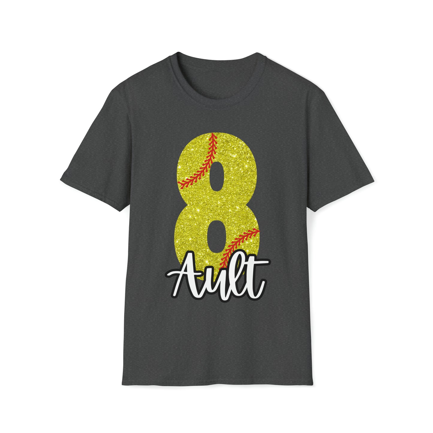 PERSONALIZED - Softball Name/Number Softstyle T-Shirt