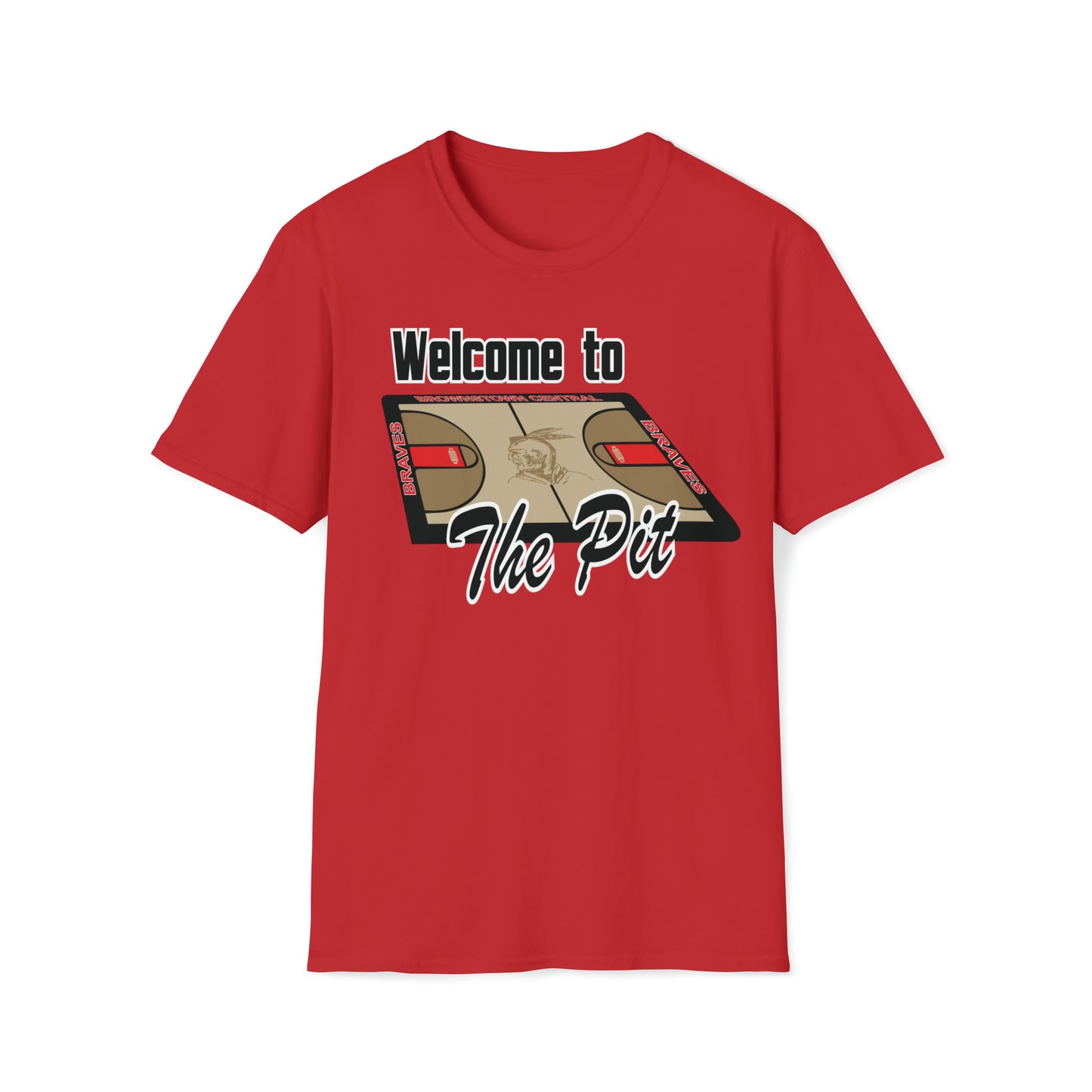Welcome to The Pit Basketball Unisex Softstyle T-Shirt