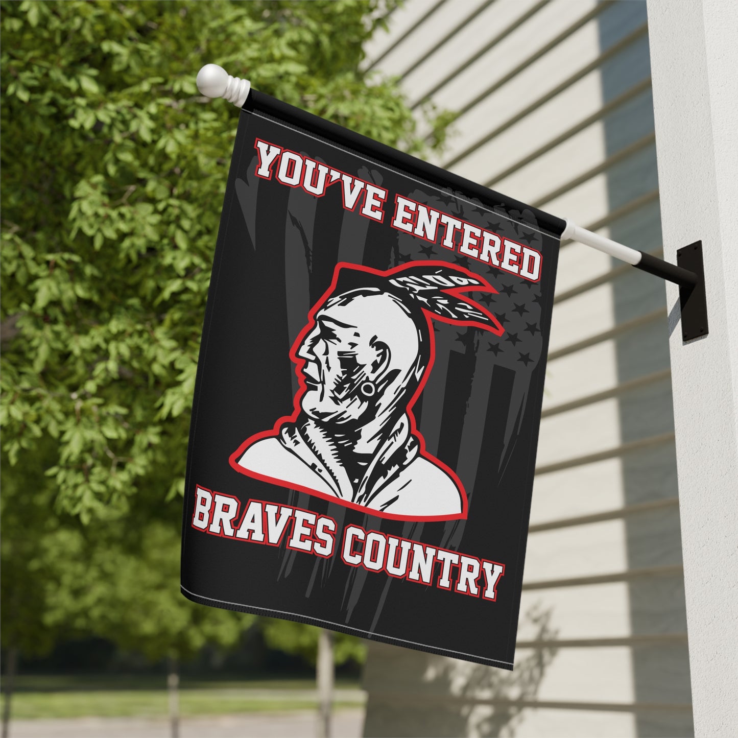 Braves Country Brave Head House Banner